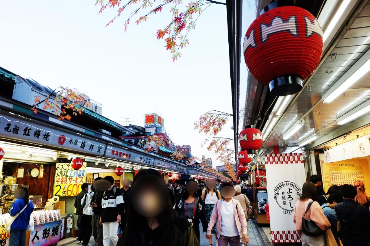 夢の舎 浅草 Yumenoya Asakusa Prefektura Tokio Exteriér fotografie
